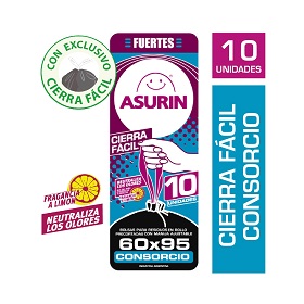 ASURIN ROLLO BOLSAS 60X95 10UN