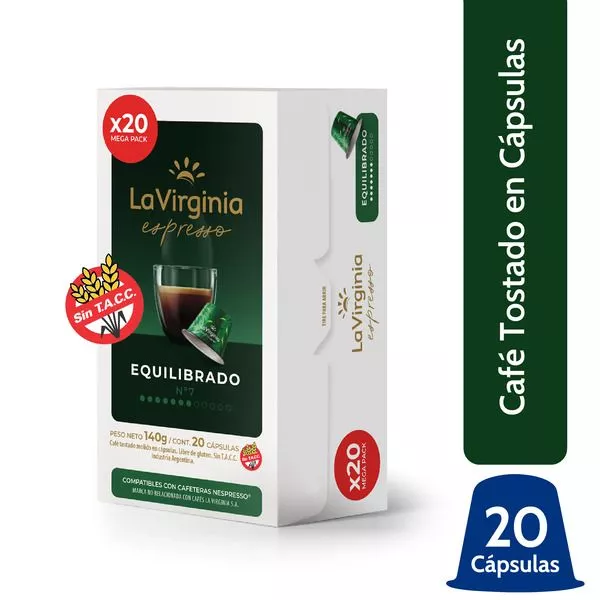 LV.CAPSULAS X 20U.EQUILIBRADO 104G.