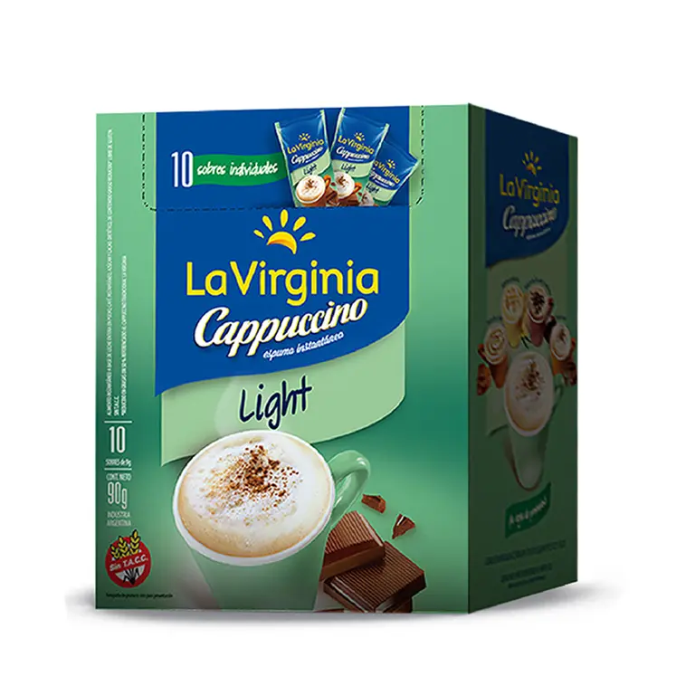 LA VIRGINIA CAPPUCCINO LIGHT X100G D.P