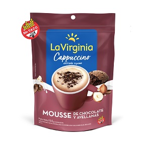 LV.CAPPUCCINO.DP MOUSSE CHOC.AVELLANAS 155G