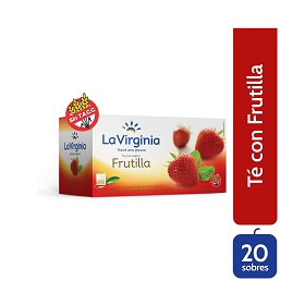 LA VIRGINIA TE FRUTILLA 20SAQ X40G
