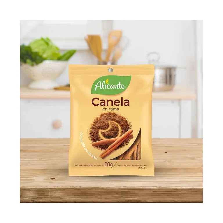 ALICANTE CANELA EN RAMA 20G