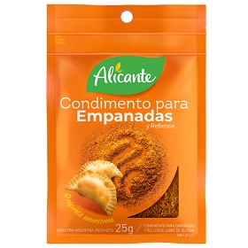 ALICANTE COND.EMPANADAS  Y RELL. X25GR.