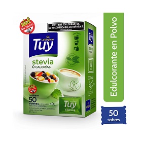 TUY STEVIA POLVO 50 SOBRES