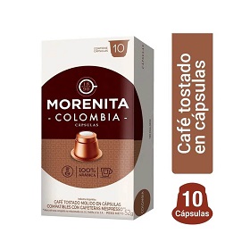 MORENITA CAPSULAS COLOMBIA X10U.