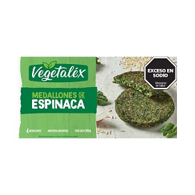 VEGETALEX MED. ESPINACA 4UN 300GR