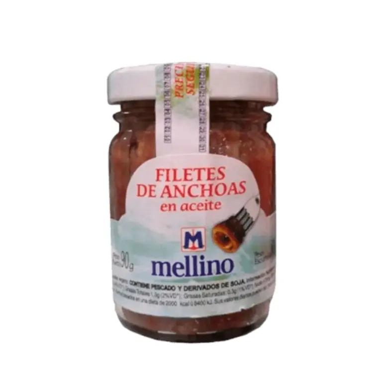 MELLINO FILETES DE ANCHOAS X60G.