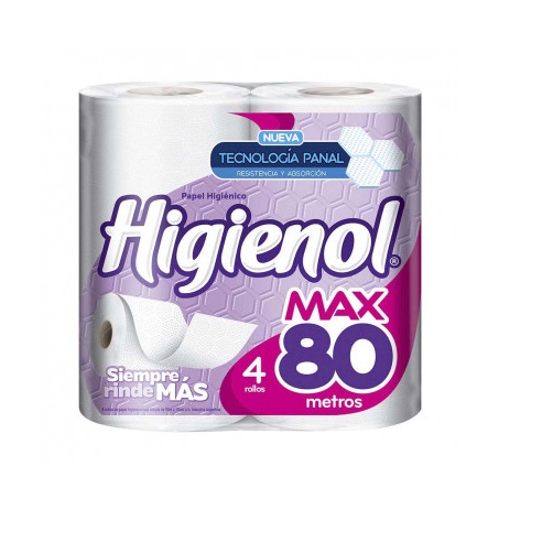 HIGIENOL MAX X80MT X4
