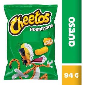 CHEETOS SABOR QUESO 94G.