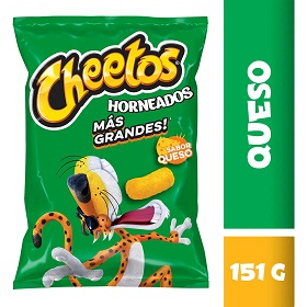 CHEETOS QUESO 151G.