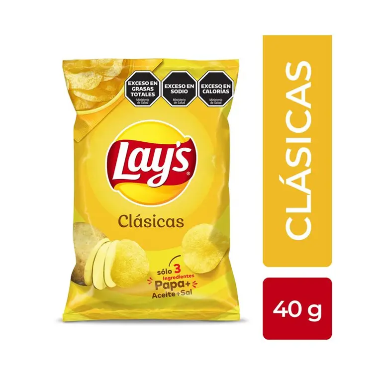 LAYS PAPAS CLASICAS 40G