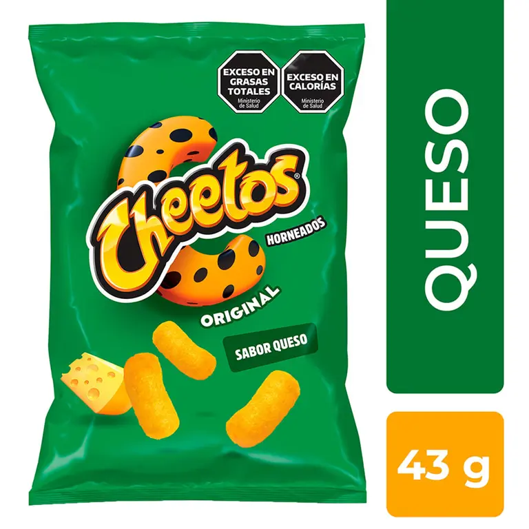 CHEETOS OROGINAL SAB. QUESO 43G