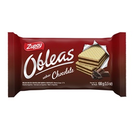 ZUPAY OBLEA CHOCOLATE 100 GRS.