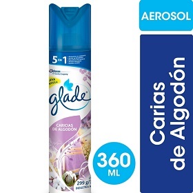 GLADE AER.CARICIAS DE ALGODON