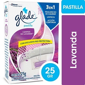 GLADE PASTILLA X25G LAVANDA