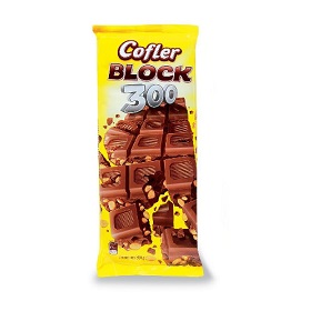 COFLER BLOCK CHOC 300 GRS