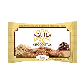 AGUILA CHOCOLITOS BLANCO X150GR.