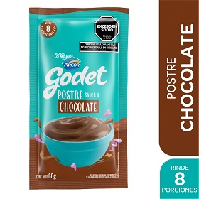 GODET.POSTRE CHOCOLATE X60G