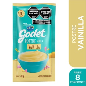 GODET POSTRE VAINILLA X60G
