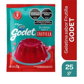 GODET GELATINA FRUTILLA