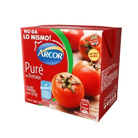 ARCOR PURE DE TOMATE 520G