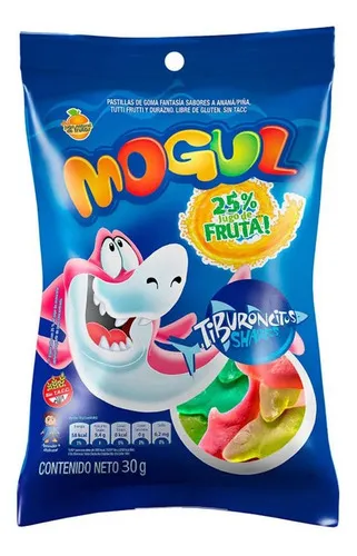 MOGUL TIBURONCITOS 30 GRS.