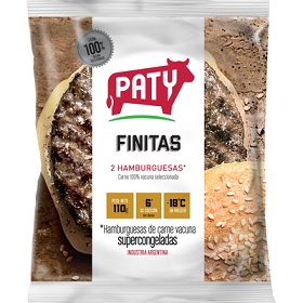 PATY FINITAS HAMB. FLOW PACK 2 X 55g.