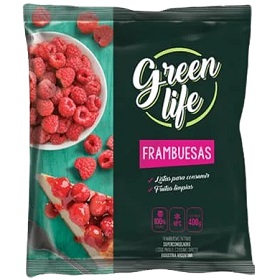 GREEN LIFE FRAMBUESAS CONGELADAS 400G.