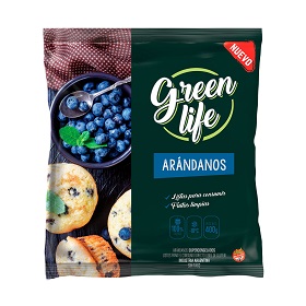 GREEN LIFE ARANDANOS CONGELADOS 400G.