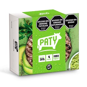 PATY HAMBURGUESA SALUDABLE 320G X4