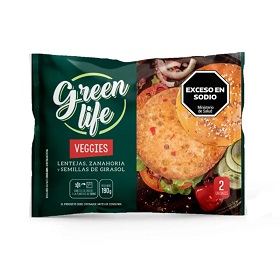 GREEN LIFE VEGGIES X2 LENTEJA ZANAHORIA