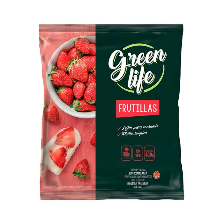 GREEN LIFE FRUTILLAS 400G