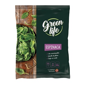 GREEN LIFE ESPINACA 550G