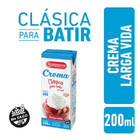 LA SERENISIMA CREMA DE LECHE TETRA SLIM X200ML.