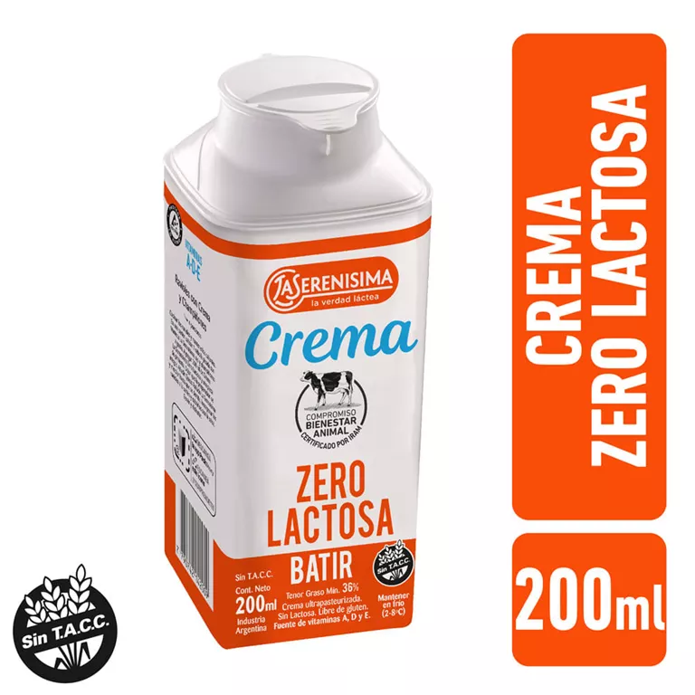 LS CREMA ZERO LACTOSA 200ML