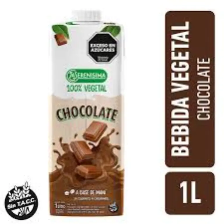 LS ALIM. 100% VEGE 1L CHOCOLATE