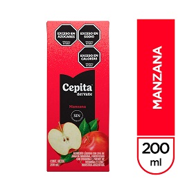 JUGO CEPITA 200ML MANZANA