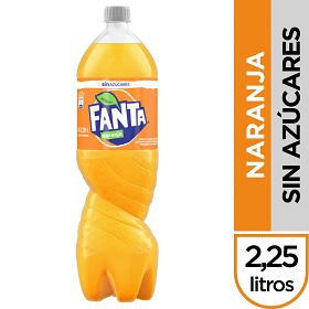 FANTA NARANJA 2.25 ZERO