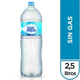 BONAQUA AGUA MIN.2.5L