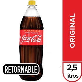 COCA COLA 2.5L.RET
