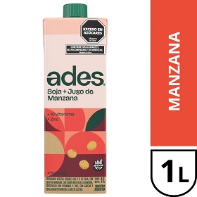 ADES X1LT SOJA Y MANZANA
