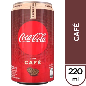 COCA COLA C/CAFE LATA 220ML