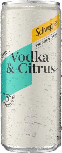SCHWEPPES VODKA & CITRUS X310ML