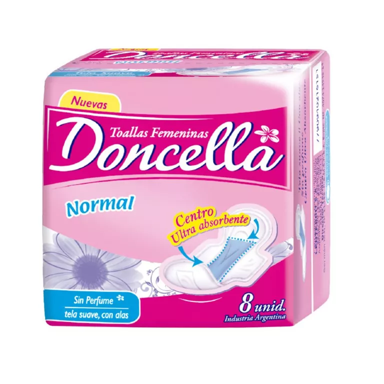DONCELLA TOA. FEM. TELA SUAV. X8U. SIN PERFUME