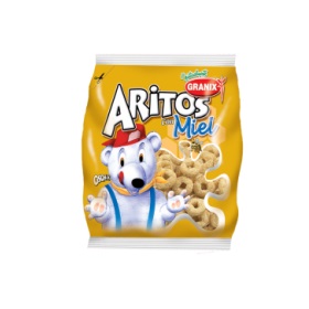 GRANIX CEREAL ARITOS MIEL 130 GRS.