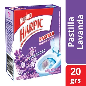 HARPIC PASTILLAS HINODORO 20G LAVANDA