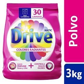 DRIVE X800 POLVO MATIC COLORES RADIANTES