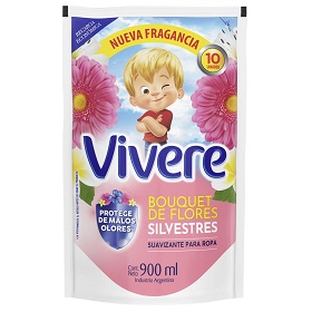 VIVERE SUAV.X900 FLORES SILV.