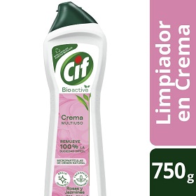 CIF LIMPIADOR CREMA VIOLETAS Y ROSAS 750G