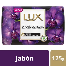 LUX JAB. TOC. ORQUIDEA NEG. X125GR.
